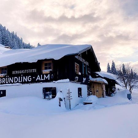 Bruendling-Alm Berggasthof Auf 1167M Auf Dem Hochfelln Bergen  Extérieur photo