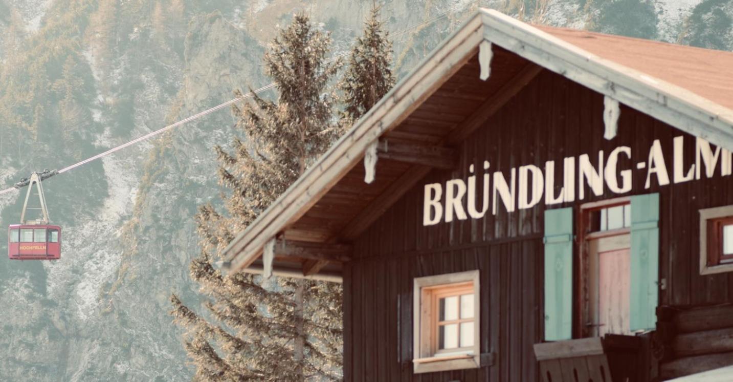 Bruendling-Alm Berggasthof Auf 1167M Auf Dem Hochfelln Bergen  Extérieur photo